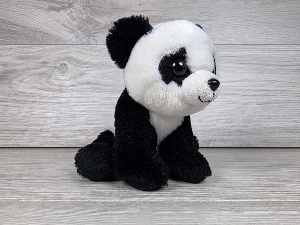 Ty Beanie Babies Baboo the Panda Black and White 6.5" Stuffed Animal SU7